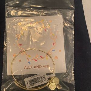 Alex and Ani ice skate bangle